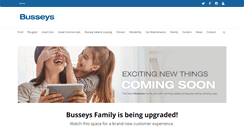 Desktop Screenshot of family.busseys.co.uk